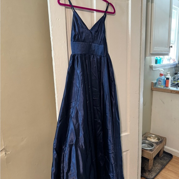 Dresses & Skirts - Elegant Navy Blue Women's Dress